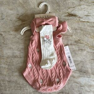 Nicole Miller NEW YORK NWT 0/3months outfit